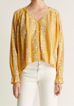 Bluse - mustard yellow