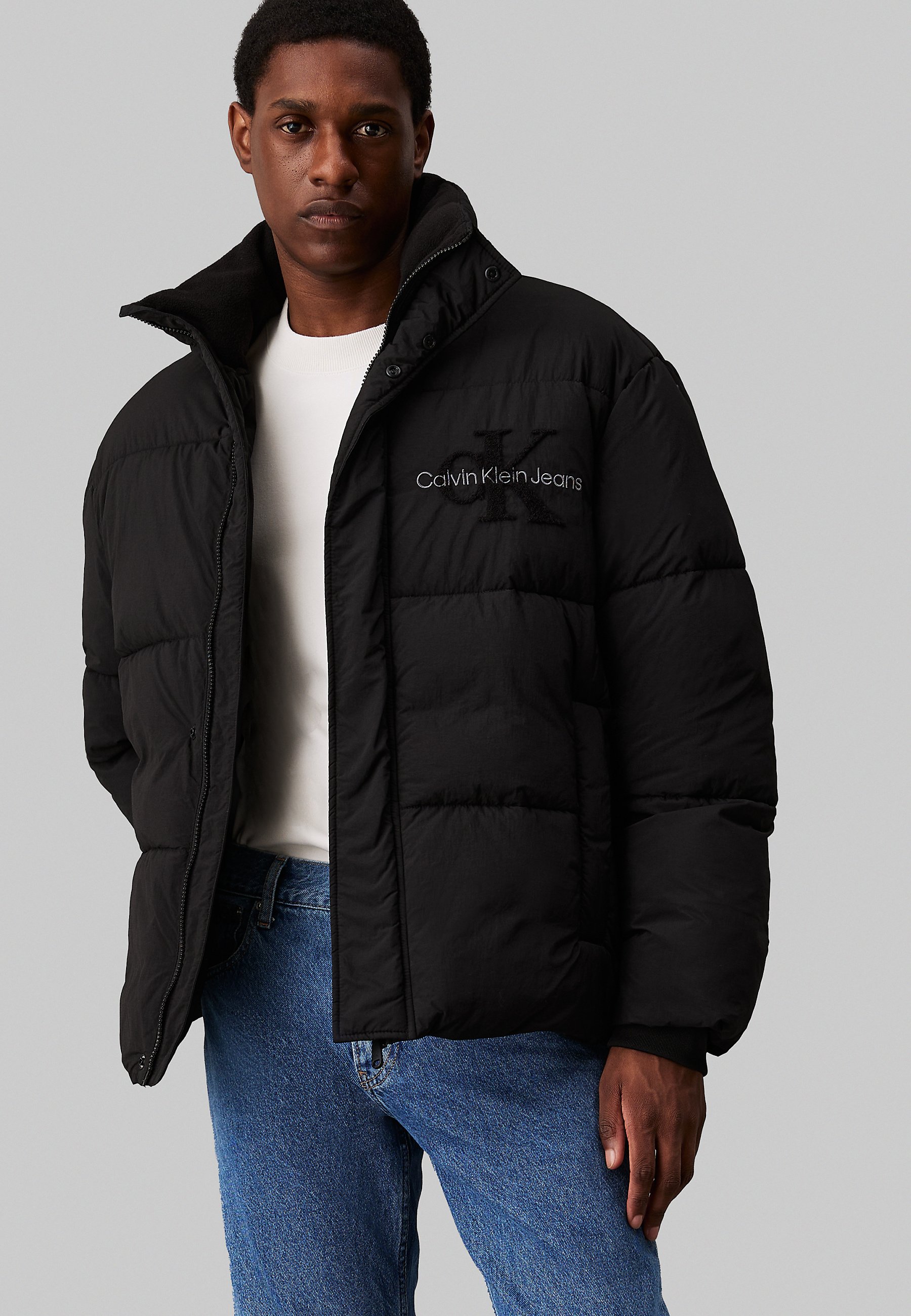 Calvin Klein Black Puffer Jacket Calvin Klein Women's Long Water