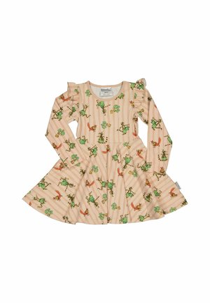 Geggamoja, PETTSON & FINDUS FLARED DRESS - Hverdagskjole - pink stripe