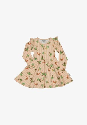 Geggamoja, PETTSON & FINDUS FLARED DRESS - Hverdagskjole - pink stripe