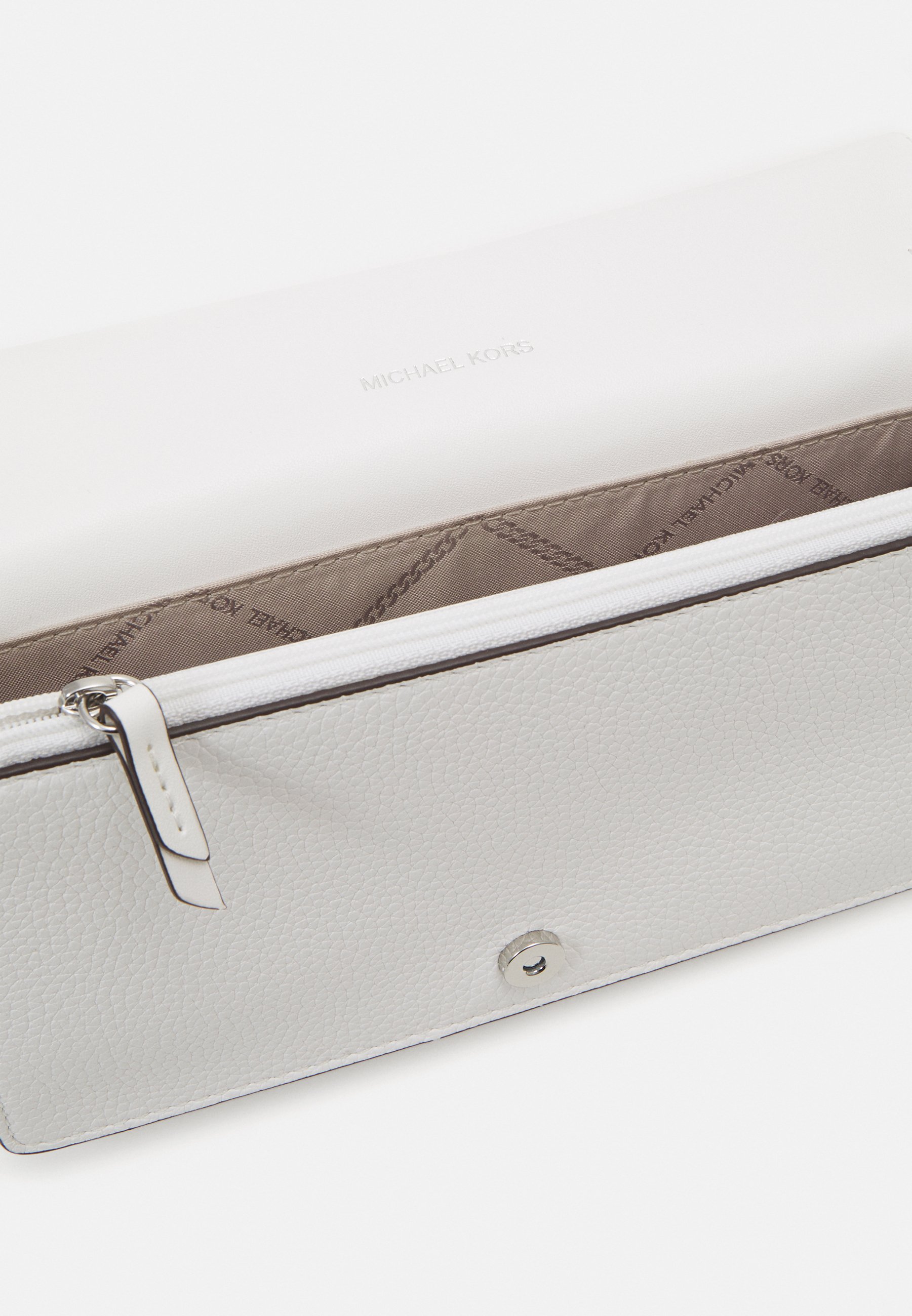 MICHAEL Michael Kors JET SET FLAP XBODY - Umhängetasche - optic