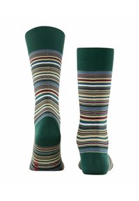 FALKE MICROBLOCK - Calze - hunter green (7441)