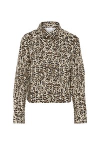 ZEEKASZ  - Jeansjacke - black denim leopard