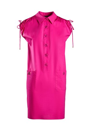 Luisa Spagnoli Skjortekjole - fucsia