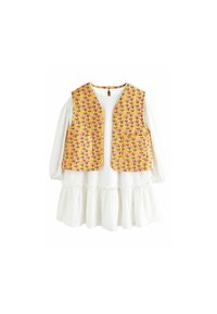 Next REGULAR FIT - LONG SLEEVE SET   - Väst - yellow white