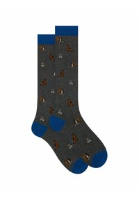 Gallo LONG WITH DOG MOTIF - Socken - ferro