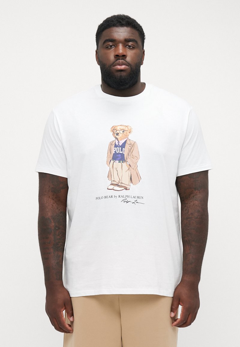 Polo Ralph Lauren Big & Tall Print T-shirt - white/white - Zalando