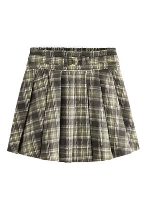 Next, REGULAR FIT - A-snit nederdel - green check