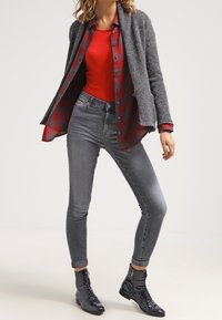 BOSS CASUAL Kardigan - dark grey