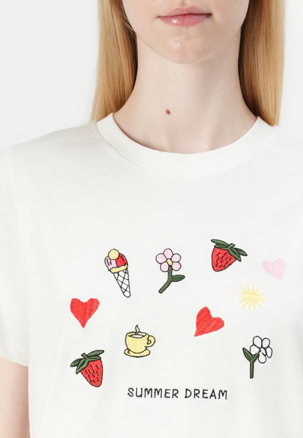 PCFUNLY EMBROIDERY - Print T-shirt4