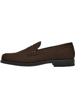 Massimo Dutti Chaussons - dark brown