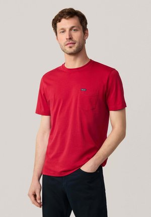 INDEMODABLE - T-Shirt basic - berry red