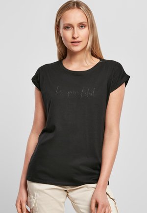 ROLL UP BYOUTI - Print T-shirt - black