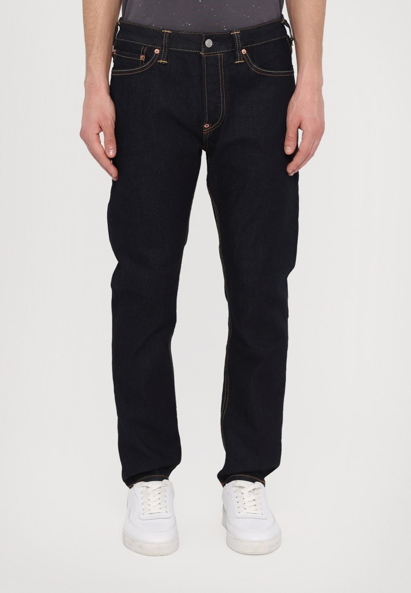 Evisu SEAGULL PRINTED POCKET - Blugi drepți - indigo