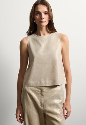 SLEEVELESS  - Blouse - cream