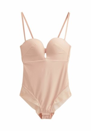Lipsy PUSH UP PADDED MULTIWAY SHAPING - Glaustinukė - nude