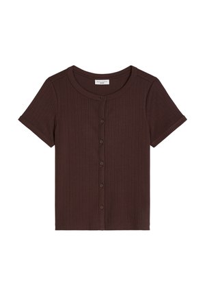 Marc O'Polo DENIM, Cardigan - burnt aubergine