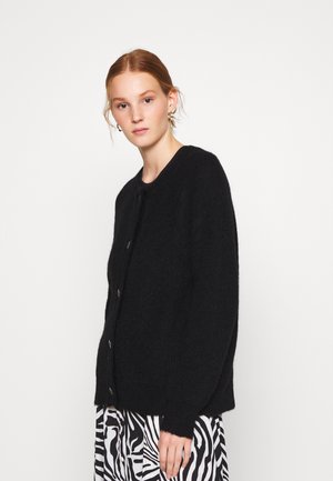 SLFLULU CARDIGAN - Kardiganas - black