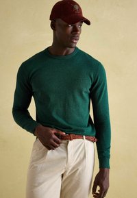 Tom Joule REGULAR FIT - CREW NECK - Džemperis - dark green