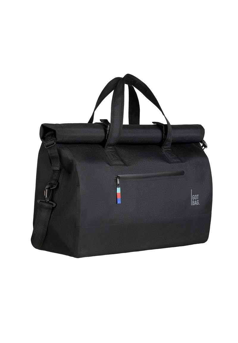 Borsa Da Viaggio 70L Impermeabile KODURA - Tracolla Regolabile E Rimovibile, Fondo Rinforzato, Per Uomo E Donna (Nero)