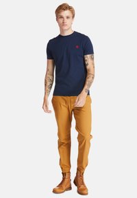 Timberland SHORT SLEEVE  - Tricou basic - dark sapphire