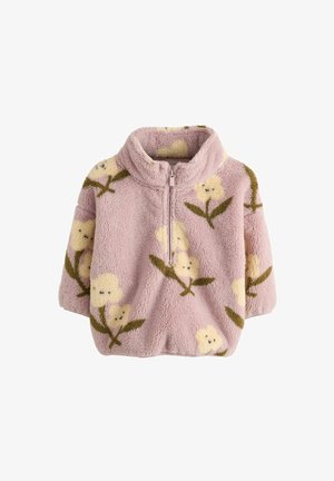 Next, REGULAR FIT - HALF ZIP FLEECE - Light jacket - mauve purple