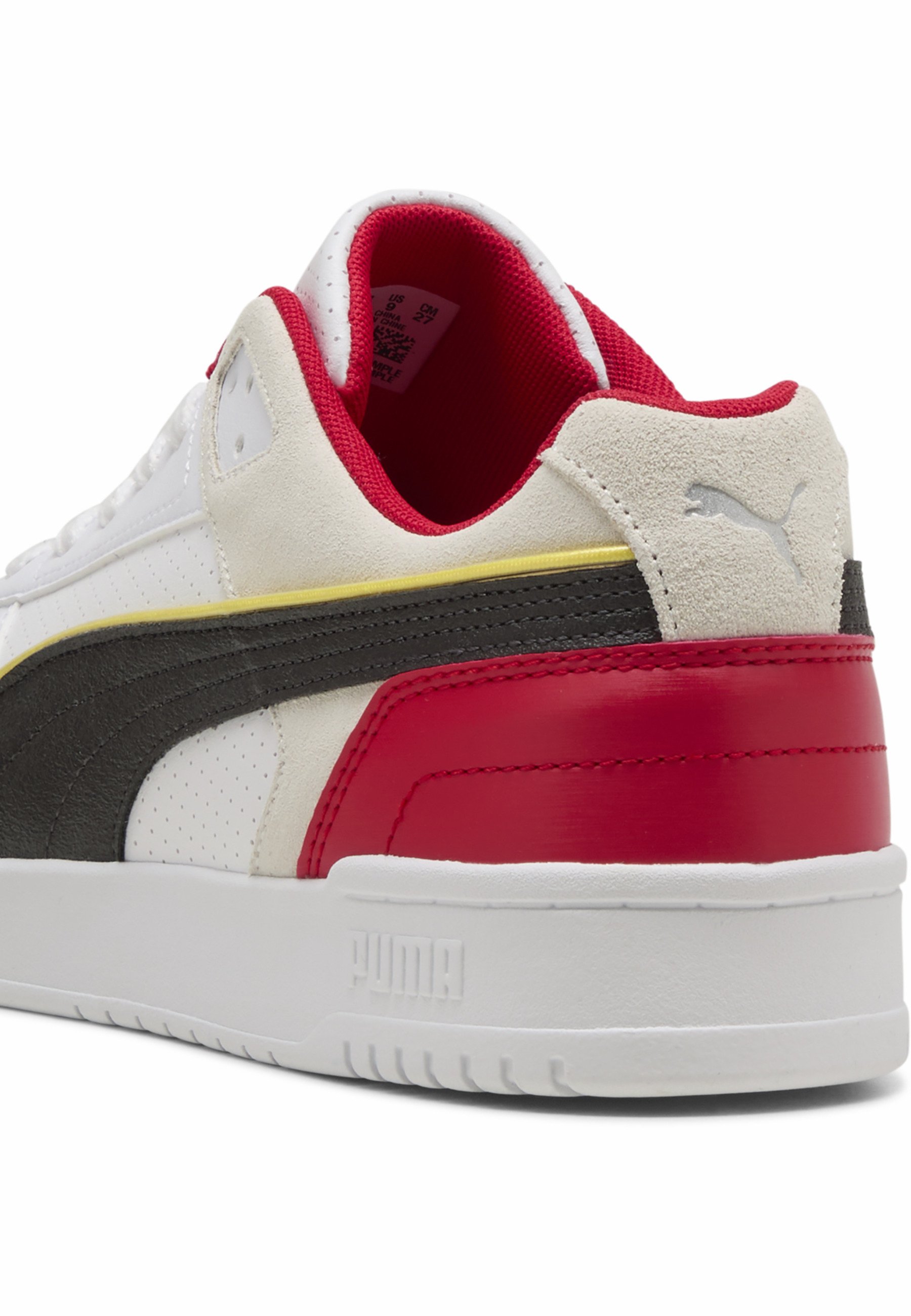 Puma FERRARI GAME - Trainers - white-rosso corsa/white - Zalando