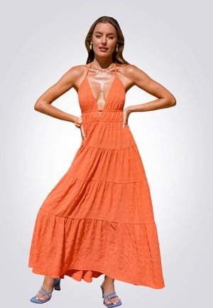 ELEGANT - Maxi-jurk - orange