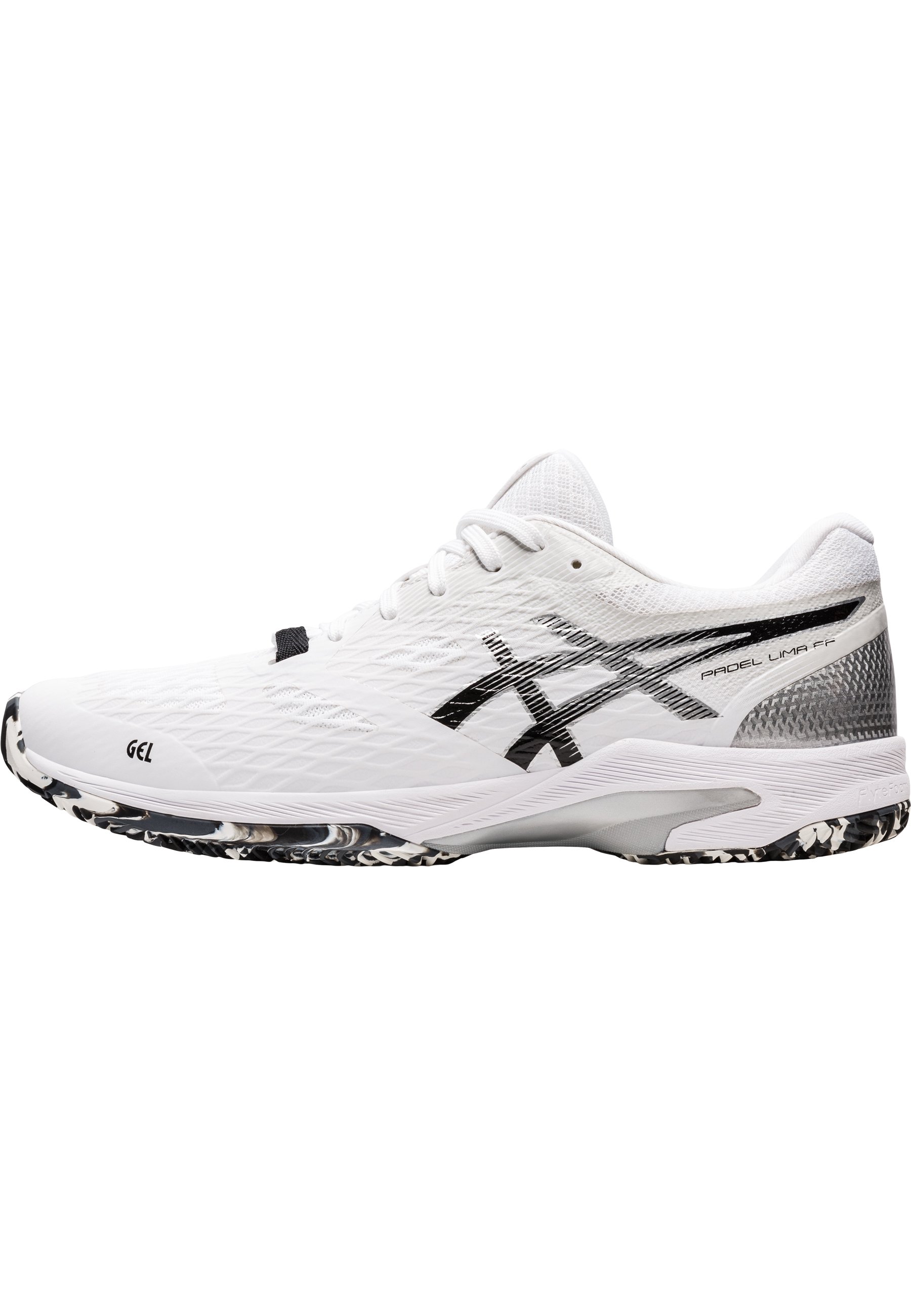 ASICS PADEL LIMA FF - Multicourt tennis shoes - white black/white -  Zalando.de