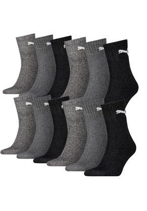 12 PACK - Sportsocken - 207 anthracite / grey