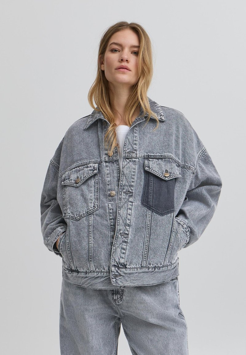 BALL - Jeansjakke - grey denim, Forstørre