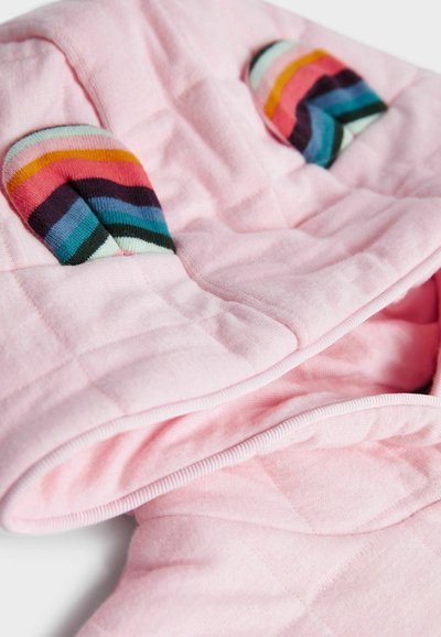 Paul Smith Junior ZEBRA LOGO QUILTED ALL-IN-ONE REGULAR FIT - Snežni kombinezon - pink