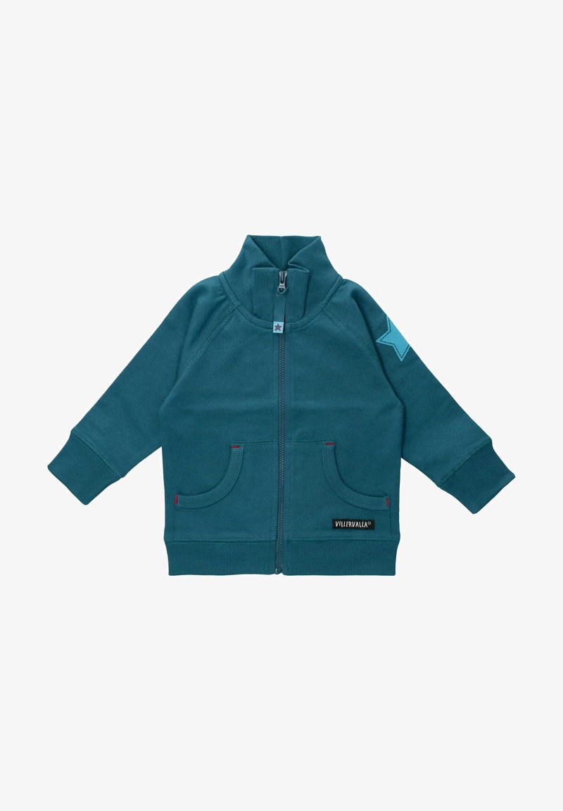 Villervalla Mikina na zip - blau