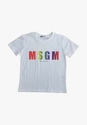 T-shirt con stampa - bianco