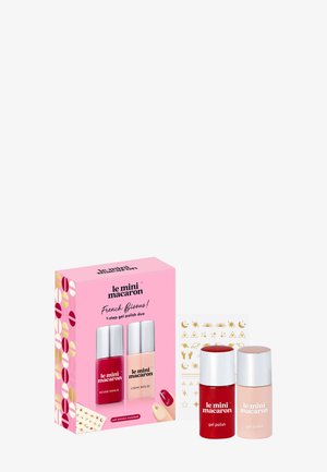 Le Mini Macaron FRENCH BISOUS! GEL POLISH DUO SET - Set pour les ongles - 0