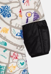 The North Face BABY RETRO NUPTSE ONE PIECE UNISEX - Overall - white dune woodcut