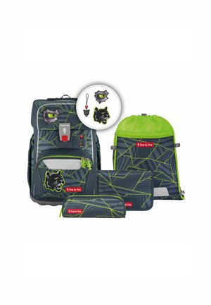 SET TEILIG - School set - dark cat chiko