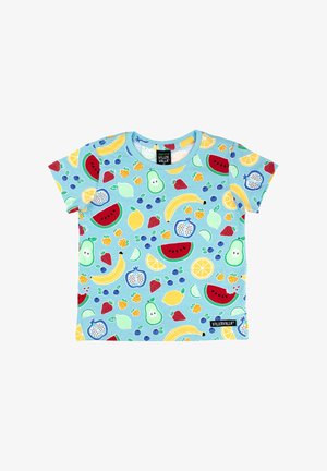 Villervalla, FRÜCHTE - Print T-shirt - türkis