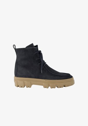 Paul Green, Bottines à plateau - blau