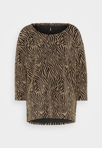 ONLSHINY 3/4 - Ilgarankovis viršutinės dalies drabužis - black/gold