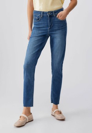 LIU JO, LIU JO HIGH-RISE SKINNY JEANS - Jeans Tapered Fit - blue