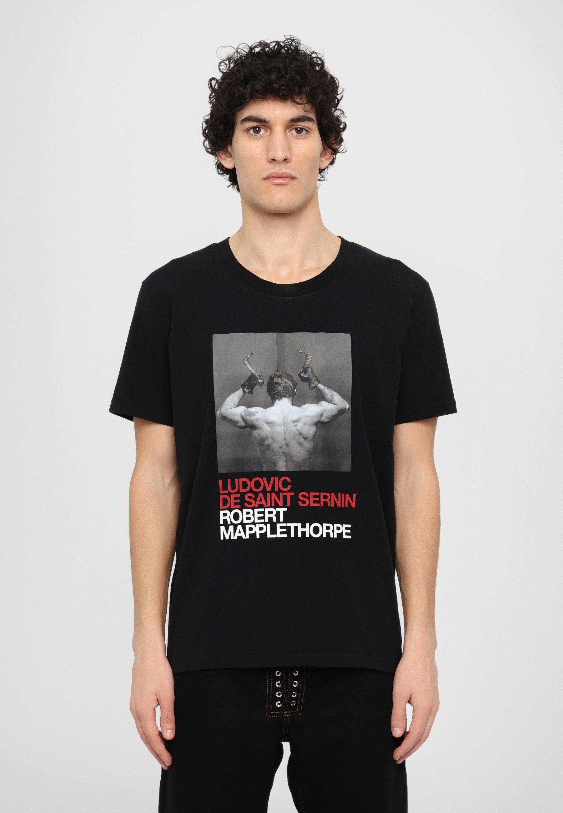 【Ludovic de Saint Sernin】Oversize Shirt Ludovic de Saint Sernin MAPPLETHORPE UNISEX - Print T-shirt