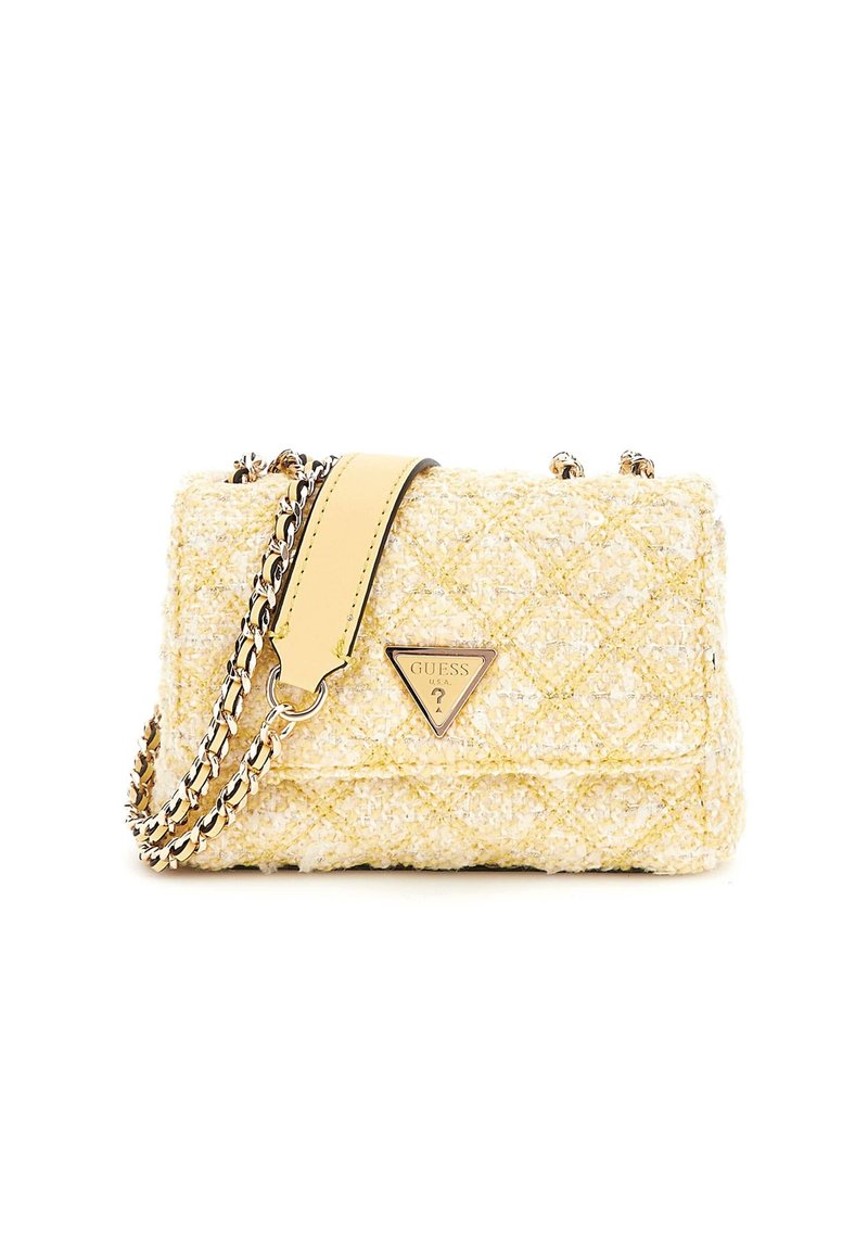 Guess Sac bandouli?�re - jaune - ZALANDO.FR