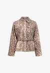 ANIMALPRINT - Denim jacket - cocoa brown