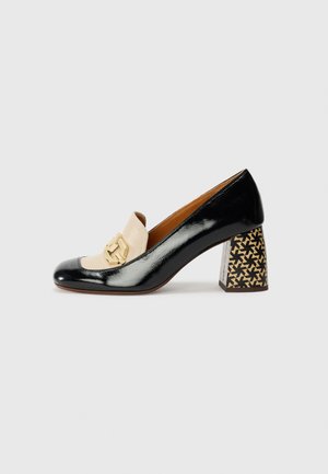 SYBRO - Classic heels - sucre black/jeep leche/spark taupe