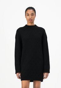 DRYKORN ELSTERI - Džemperkleita - black
