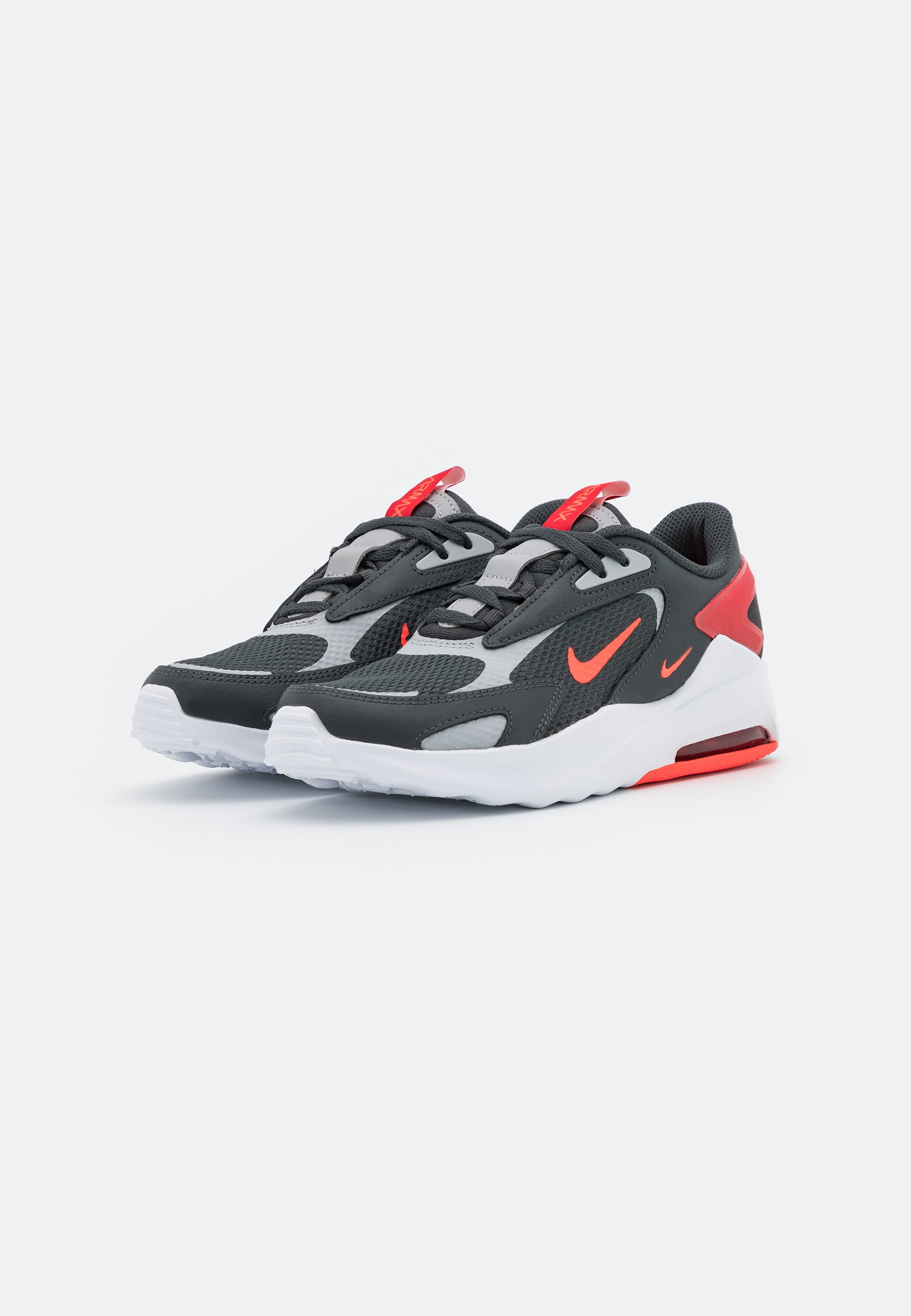 Nike Sportswear AIR MAX BOLT UNISEX - Sportbačiai - dark smoke grey/bright  crimson/university red/light smoke grey/pilka - Zalando.lt