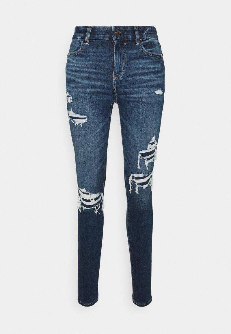 AMERICAN EAGLE Slim fit jeans donkerblauw denim AMERICAN EAGLE Slim fit jeans donkerblauw denim