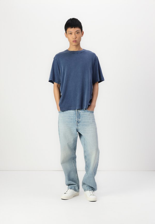 Vintage-Inspired Tee - Basic T-shirt - sargasso sea wash2