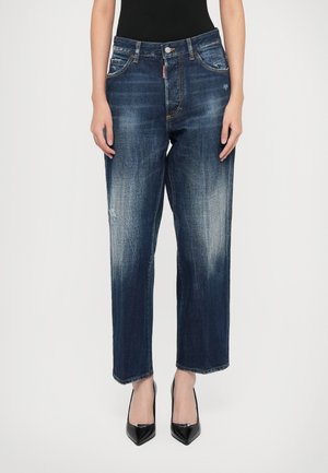 BOSTON JEAN - Džínsy s rovným strihom - navy blue